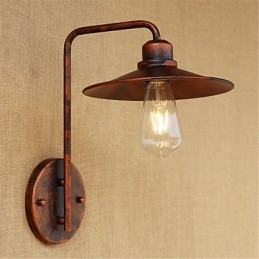 Moderne, Samtidskunstnerisk Rustikk Hyttemaling For Mini-Stil Downlight-Vegglampetter