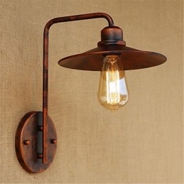 Moderne, Samtidskunstnerisk Rustikk Hyttemaling For Mini-Stil Downlight-Vegglampetter