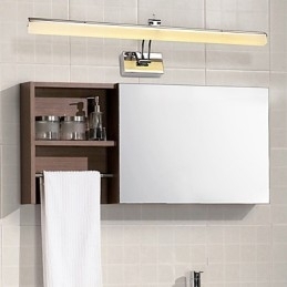 Integrert Moderne, Samtidskunst Kromfunksjon For Omgivelseslys Baderomsbelysning Vegglampe