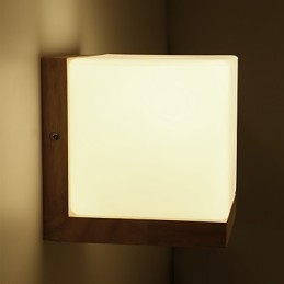 Moderne Samtids Landlig Lys Vegglampe Vegglampe