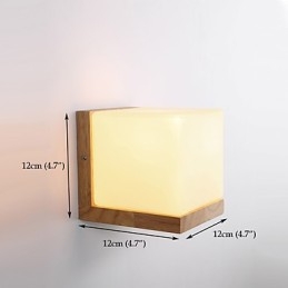 Moderne Samtids Landlig Lys Vegglampe Vegglampe