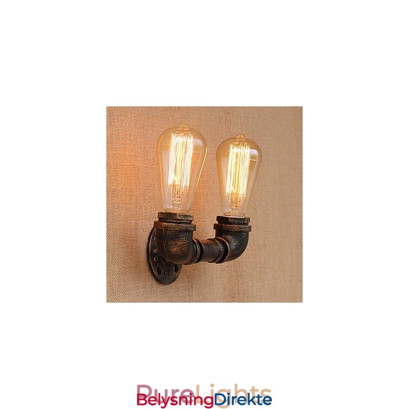 Landlig Retro-Maleri For Mini-Stil Omgivelseslys Vegglampe