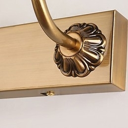 Integrert Speillampe Moderne Samtids Tradisjonell Klassisk Rustikk Hytte Vintage Antikk Messing