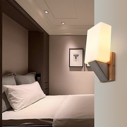 Moderne Samtidsstil Sort Oksidfinish Funksjon For Øyebeskyttelse Omgivelseslys Vegglampe Vegglampe