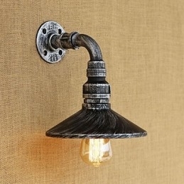 Rustikk Hyttelandlig Retro-Malerifunksjon For Mini-Stil Omgivelseslysvegglampetter