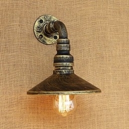 Rustikk Hyttelandlig Retro-Malerifunksjon For Mini-Stil Omgivelseslysvegglampetter