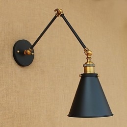 Rustikk Hytte Landlig Maling Funksjon For Svingarm Omgivelseslys Svingarmlamper