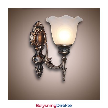 Europeisk Stil Retro Vegglampe Hotell Korridorlampe Korridorlampe Speil Frontlampe Enkelt Hode Nattbordslampe
