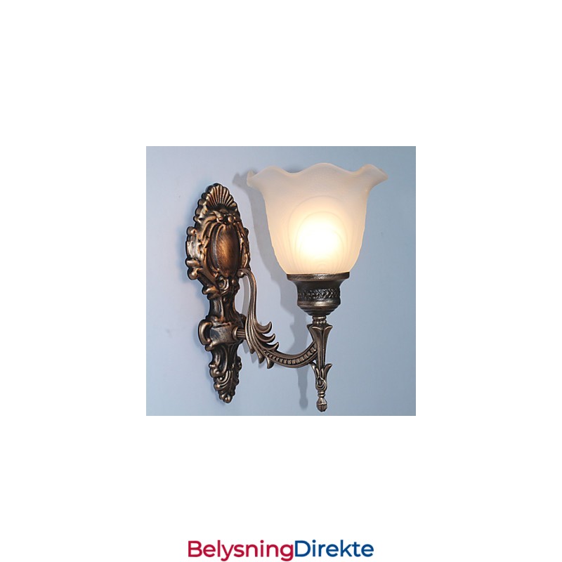 Europeisk Stil Retro Vegglampe Hotell Korridorlampe Korridorlampe Speil Frontlampe Enkelt Hode Nattbordslampe