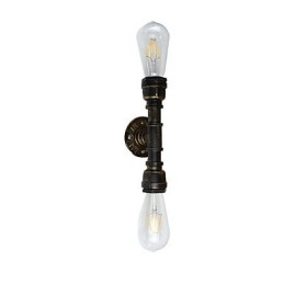 Rustikk Hytte Tradisjonell Klassisk Antikk Messingfunksjon For Omgivelseslys Vegglampe Vegglampe