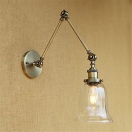 Landlig Retro Galvanisert Funksjon For Mini-Stil Øyebeskyttelse Omgivelseslys Svingarmlamper Vegglamper