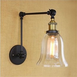 Landlig Retro Galvanisert Funksjon For Mini-Stil Øyebeskyttelse Omgivelseslys Svingarmlamper Vegglamper