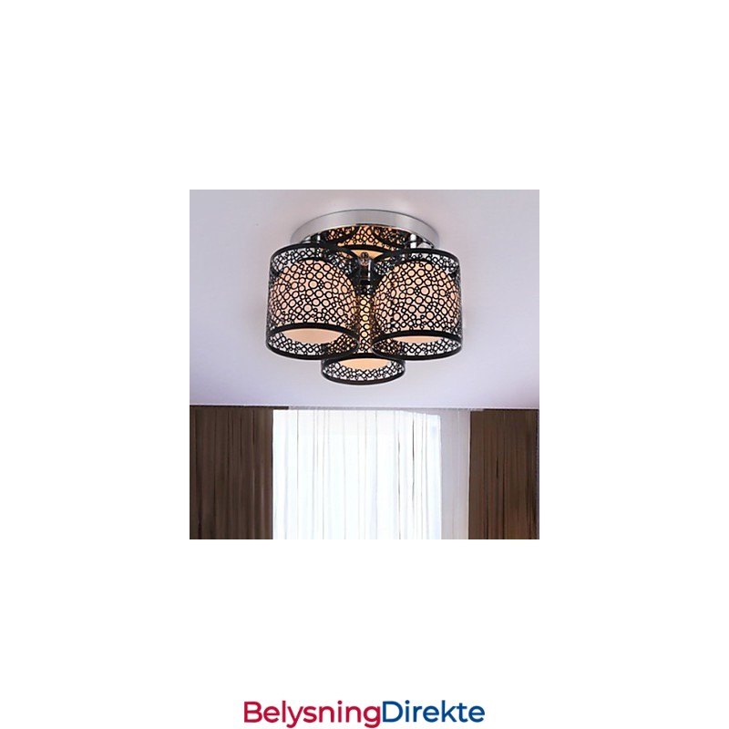 Moderne Samtidsmaleri Metall Innfelt