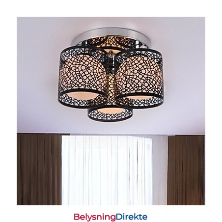 Moderne Samtidsmaleri Metall Innfelt