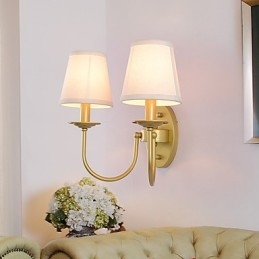 Rustikk Hytte Enkel Vintage-Maleri Omgivelseslys Vegglampe Vegglampe