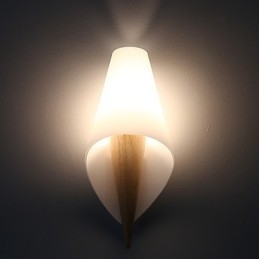 Moderne Og Samtidskunst I Ministil Med Omgivelseslys, Vegglampe