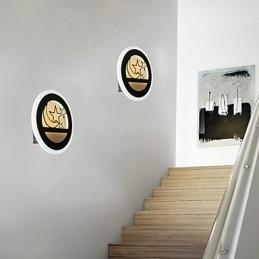 Moderne Minimalistisk Vegglampe Inngangstrapplampe Kreativ Hotell La Terrazza Prosjektlamper