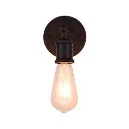 Vegglampe Vegglampe Veggjernsvegglampe Dum Black Lightsaber-Lampe På Veggen
