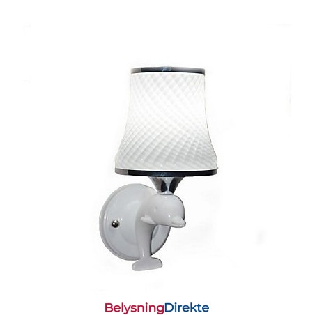 Vintage Galvanisert Downlight Vegglampe