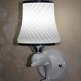 Vintage Galvanisert Downlight Vegglampe
