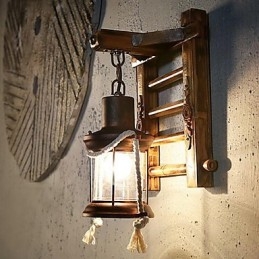 Vintage Andre Funksjoner Downlight Vegglampetter Vegglampe