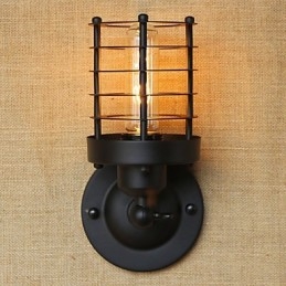 Rustikk Hytte Landlig Antikk Messingfunksjon For Omgivelseslys Vegglampe Vegglampe