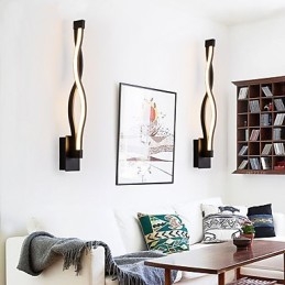 Moderne Vegglamper Kreativ Metall Stue Gang Soverom Hotellrom Nattbord Dekorasjonsbelysning