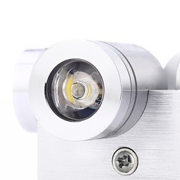 Lampe Nattbordslampe Vegglampe Soverom Stue Hotell Korridor Moderne Minimalistisk Kreativ Kryss Vegglampev