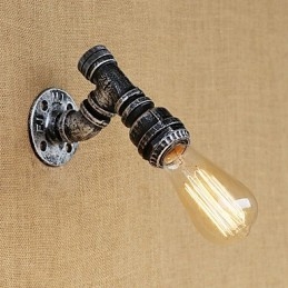 Landlig Retro Vintage-Maleri For Mini-Stil Omgivelseslys Vegglampe