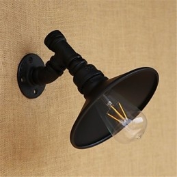 Landlig Retro-Maleri For Mini-Stil, Omgivelseslys, Vegglampe