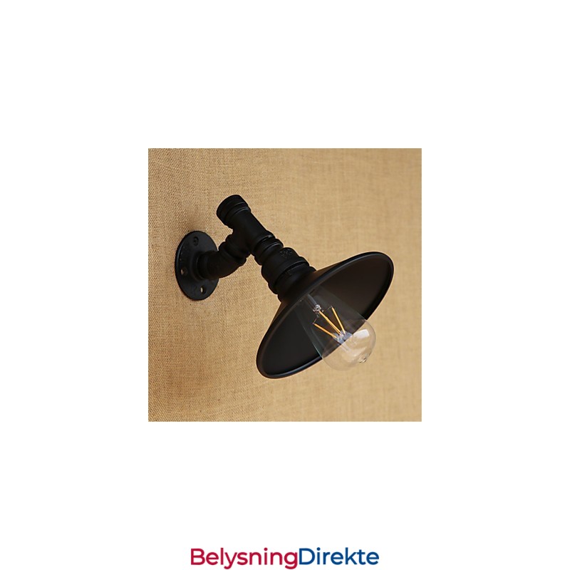 Landlig Retro-Maleri For Mini-Stil, Omgivelseslys, Vegglampe