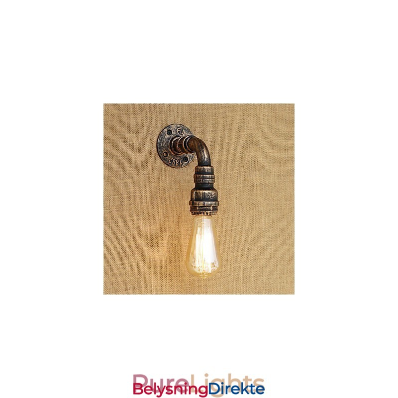 Landlig Retro Vintage-Maleri For Mini-Stil Omgivelseslys Vegglampe