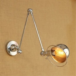 Moderne, Samtidskunstnerisk Kromfunksjon For Svingarm, Øyebeskyttelse, Downlight, Svingarm, Vegglamper