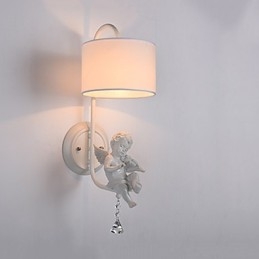 Moderne Samtidsmaleri Funksjon For Øyebeskyttelse Omgivelseslys Vegglampe Vegglampe