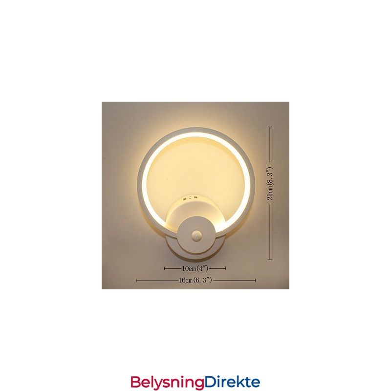 Moderne Minimalistisk Kreativ Nattbordslampe Innebygd Lampe Inngangstrapp Soverom Veggbelysning