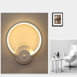 Moderne Minimalistisk Kreativ Nattbordslampe Innebygd Lampe Inngangstrapp Soverom Veggbelysning