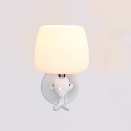 Moderne Samtidsmaleri Funksjon For Øyebeskyttelse Omgivelseslys Vegglampe Vegglampe