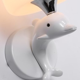 Moderne Samtidsmaleri Funksjon For Øyebeskyttelse Omgivelseslys Vegglampe Vegglampe