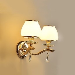 Moderne, Samtidskunstnerisk Galvanisert Funksjon For Krystall, Omgivelseslys, Vegglampe