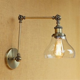 Landlig Retro Galvanisert Funksjon For Mini-Stil Øyebeskyttelse Omgivelseslys Svingarmlamper Vegglamper