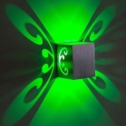 Moderne Lys Aluminiums Innfelt Vegglampe Dekorerer Vegglamper