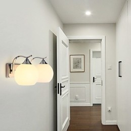 Moderne Samtidsmaleri For Omgivelseslys Vegglampe Med Vegglampe
