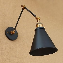 Vegglampe I Messing, Vintage, Industriell Vegglampe, Hjemmebelysning, Innendørsdekor, Vegglampe