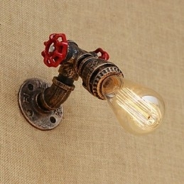 Landlig Retro-Maleri For Mini-Stil Omgivelseslys Vegglampe