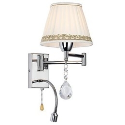 Moderne, Samtidskunstnerisk, Rustikk Hytte, Moderne, Samtidskunstnerisk, Landlig, Krom-Funksjon For Krystall, Svingarmvegglampe