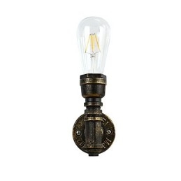 Vegglampe Vegglampe Veggjernsvegglampe Dum Black Lightsaber-Lampe På Veggen