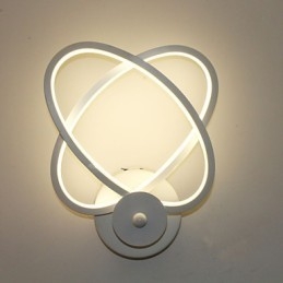 Kreativ Vegglampe Nattbordslampe Korridor Studie Mote Aluminiumslampe