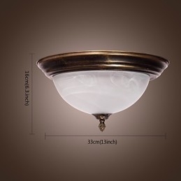 Antikkinspirert Innfelt Lampe Med 2 Lys