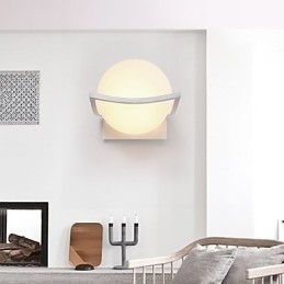 Moderne Samtidsmaleri Funksjon For Øyebeskyttelse Omgivelseslys Vegglampe Vegglampe