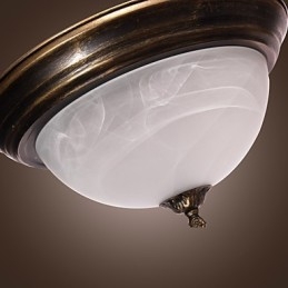 Antikkinspirert Innfelt Lampe Med 2 Lys